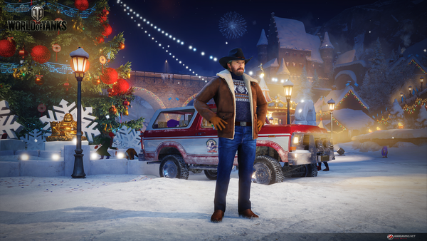 정겨운 크리스마스 풍경과 척 노리스. 뭔가 안 어울린다고 생각하지 마라. ​​​​​​​​​​​​​​​​​​​​오늘 밤에 척 형님이 당신의 집 앞에서 기다리고 있을 수 있다.