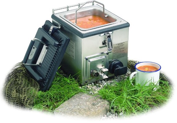 현용 차량들에 탑재되는 전열 히터인 RAK-15. 일명 CV(Cooking Vessel).