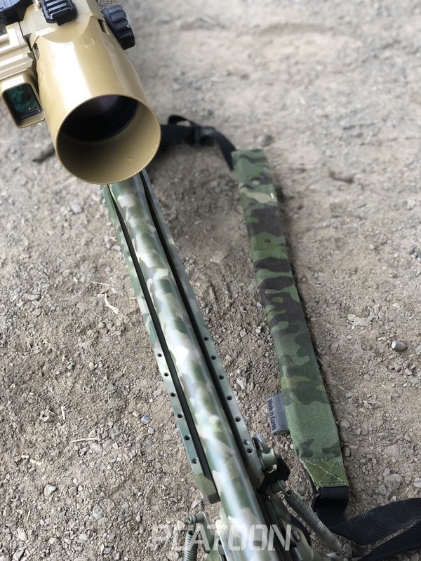 실전 사용중인 모습.