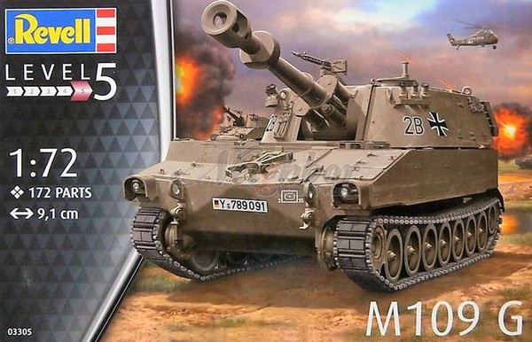 M109G. 노르웨이군의 M109는 이런 모양으로 출발했다 (Italeri)