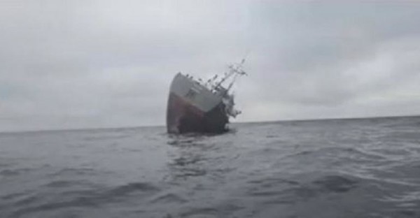 3월 초 오데사 인근에서 침몰한 에스토니아 화물선
