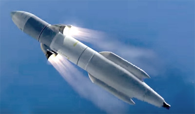 ALASA용 로켓의 완성 예상 CG (Boeing)