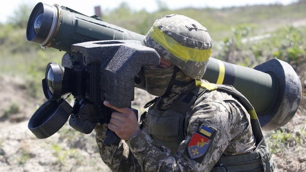 우크라이나의 재블린 미사일