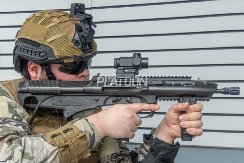 2017년에 처음 공개되어 2018년에 제식 채용이 결정된 싱가포르 군의 차기 제식소총, BR18. SAR-21에서 얻은 교훈을 바탕으로 일체형 표적지시기라던가, 혹은 총을 분해해야만 교체가 가능한 광학 조준경 등을 없애고, 불편한 버튼 방식의 조정간 또한 피스톨 그립에 가까운 위치로 옮겨달고, 피카니티 레일을 적용한 부분들이 돋보인다. 전체적인 형상은 좀 괴랄하지만, 기능적인 측면에 있어서는 꽤나 괜찮은 총이라고 볼 수 있겠다. 