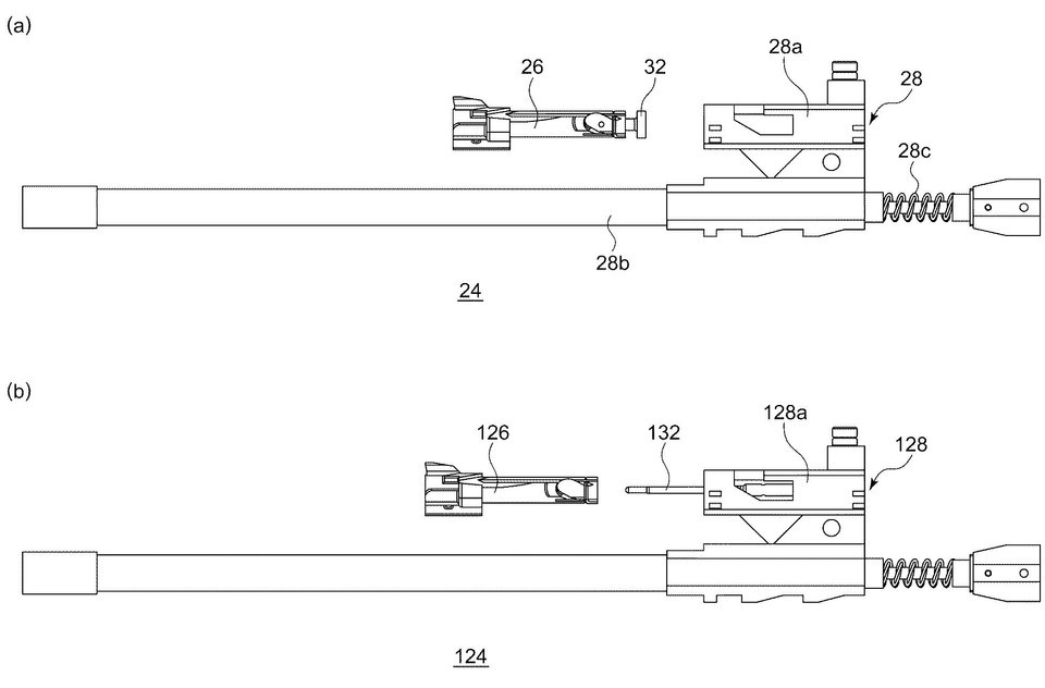 2019년에 일본 특허청에 출원된 스미토모 중기계의 신형 기관총 단면도 4. 
