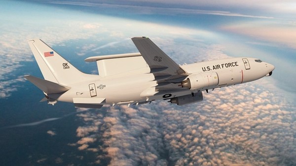 미 공군 소속 E-7 조기경보기...의 예상 CG. (Boeing)